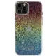 Guess iPhone 12 / 12 Pro Case IML Faceted Mirror Disco Iridescent, Multicolor