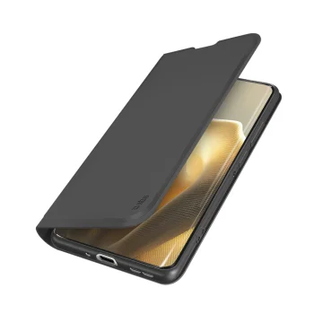 SBS Wallet Smooth Book Case for Motorola Edge 60 Pro, Black