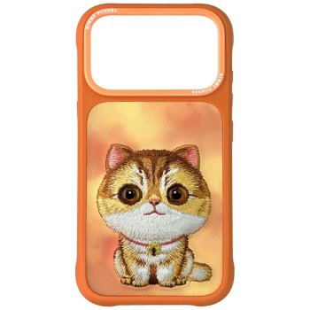 Nimmy Big Eyed Pet 2.0 Cat Phone Case Cover iPhone 17 Pro - orange