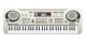 Children\'s Piano Synthesizer Keyboard with Microphone, 61 keys, grey