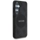Guess 4G Round Patch Classic Logo MagSafe Case for Samsung Galaxy S25 Plus Black