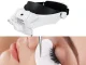 Headband Magnifier with 3 LED Lights and 6 Interchangeable Lenses