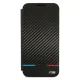 BMW M Collection Triangles Folio Case for Samsung Galaxy S22+ Black
