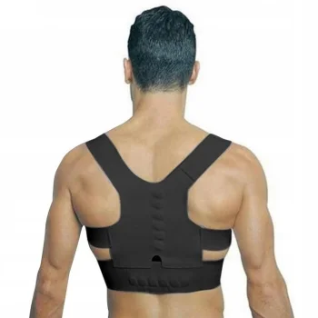 Magnētiskais Pozas Stājas Korektors Atbalsts, Izmērs M | Magnetic Posture Concealer Support, Black