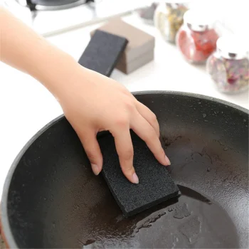 Magic Sponge for Stubborn Dirt and Dishes, Black