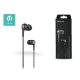 Devia Wired Earphones - Black