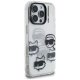 Karl Lagerfeld IML Multi K&C Head Pattern Phone Case Cover iPhone 16 Pro Max - Transparent