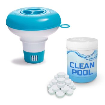 Intex Floating Chemical Dispenser + 0.5kg Multifunctional Tablets