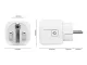 Smart WiFi Power Plug with Timer, 16A
