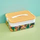 Lego Storage Container 5-Tier Stackable Organizer Box for Building Blocks, orange