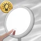 Bakalu SN55113 Round LED Cosmetic Makeup Mirror, White