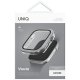Uniq Voute Tempered Glass Case for Apple Watch 10/11 42mm Silver