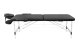 4FIZJO Foldable Aluminum Massage Table 2 Sections, Black