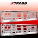 Xtrobb 22048 License Plate Frames, 2 pcs, Silver