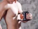 Dual-Head Massage Gun for Body and Back, 8 Attachments, Black