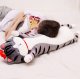 Plush Long Cat-shaped Hugging Pillow Mascot Toy, 90cm