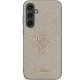 Samsung Galaxy S23 FE (SM-S711B/DS) Glitter Script Big 4G Case Cover, Gold