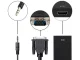 VGA to HDMI Adapter with 3.5mm Audio and USB, Full HD, Black