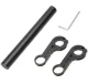 Additional Bicycle Handlebar Extension RW27, Black