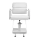 Hairdressing Chair Gabbiano Porto, White