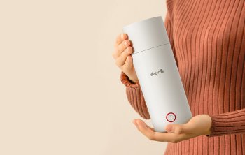 Deerma DR050 Portable Water Heater Electric Bowl Boil Mug Cup, 350 ml