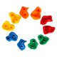 Colorful Climbing Holds for Kids, Set of 10 with Mounting Hardware