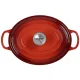 Cast Iron Casserole Le Creuset Signature Oval 27 cm 4.1 l Cerise