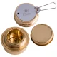 MEVA Tourist Alcohol Stove with Wind Shield and Lid