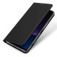 Sony Xperia 1 VI DUX DUCIS Skin Pro Auto-absorbed Leather Case Cover, Black