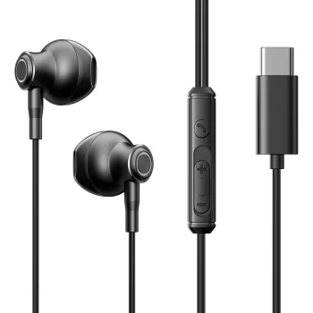 Joyroom TYPE-C Series JR-EC07 USB-C In-Ear Headphones, Black