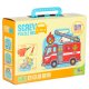 Kids Educational Constructor Tools Set Screwdriver Drill Screws Blocks Transport 285 pcs.