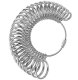 Metal Ring Sizer Tool Set with Mandrel and Finger Gauge
