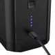 TRIZAND 00020790 Battery-Powered Air Pump for Mattresses, Black