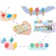 Wooden Cafe Playset for Kids Nukido NK-880 Coffee Shop & Ice Cream Counter Toy