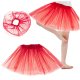 Red Tulle Tutu Skirt for Carnival and Dance