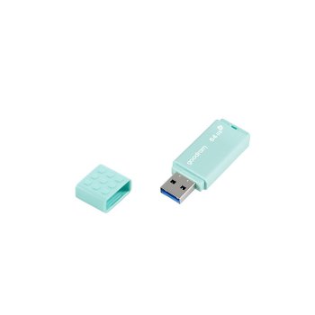 Goodram UME3 Care 64GB USB 3.0 Antibacterial Flash Drive, Light Green