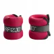 4FIZJO Ankle and Wrist Weights 2 x 1 kg, Red