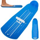 Shoe Sizer Foot Measuring Device for Adults and Kids, Blue