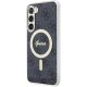 Samsung Galaxy S23 (SM-S911) Guess 4G MagSafe Case Cover (GUHMS23SH4STK), Black | Чехол Кейс Бампер...