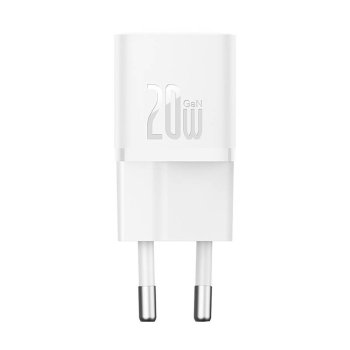 Baseus GaN5 20W Mini Wall Charger, White