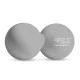 4Fizjo Double Ball Massage Ball, Grey