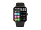 Smartwatch with Silicone Strap and Bluetooth Calls, Black