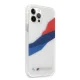 BMW iPhone 12 Pro Max Case Motorsport Tricolor, Transparent