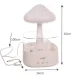 Ruhhy Air Humidifier with Night Light and Rain Effect, 450 ml, White