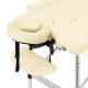 Balance Folding Aluminum Massage Table, 2 Sections, Cream