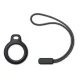 Tech-Protect Rough Chain Case for Apple AirTag with Pendant, Black
