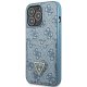 Guess 4G Triangle Logo Cardslot vāciņš iPhone 13 / 13 Pro - Zils