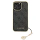 Guess 4G Charms Case for iPhone 13 Pro Max, Grey