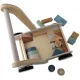 Kids Wooden Push Walker with Building Blocks NK-856 Nukido