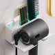Wall Mounted Hair Dryer Holder with Shelf DA202A, White